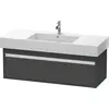 Image de Duravit Ketho bâti-support lavabo suspendu, 1200x410x455 mm, 1 tiroir, pour lavabos Vero 032912, KT669204949