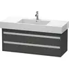Image de Duravit Ketho bâti-support lavabo suspendu, 1200x480x455 mm, 2 tiroirs, pour lavabos Vero 032912, KT664204949