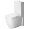 Image de Duravit - Starck 2 - Cuvette De Wc Sur Pied, Wondergliss, Blanc 21450900001
