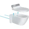 Image de Duravit - Starck 2 Wc Muraux Pour Sensowash®, 2533590000