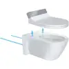 Image de Duravit - Starck 2 Wc Muraux Pour Sensowash®, 25335900001