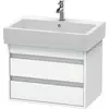 Image de Duravit Ketho bâti-support lavabo suspendu, 650x480x440 mm, 2 tiroirs, pour lavabos Vero 045470, KT662401818
