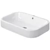 Image de Duravit - Vasque Supérieure Happy D.2 60cm Avec Trop-plein, Sans