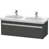 Image de Duravit Ketho meuble sous-lavabo suspendu, 1150x410x455 mm, 1 tiroir, pour D-Code, KT666904949