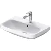 Image de Duravit lavabo DuraStyle 650 mm avec cuvette, avec HLB, 1 HL, blanc