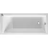 Image de Baignoire Duravit Starck 160 x 70 x 48 cm, 1 dossier incliné, version encastrée, blanc, 700333000000000