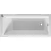 Image de Baignoire Duravit Starck 170 x 75 x 48 cm 1 dossier incliné, version encastrée, blanc, 700335000000000