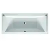 Image de Baignoire Duravit Starck 180 x 80 x 60 cm 2 pans de dossier, version encastrée, blanc, 700338000000000