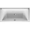 Image de Baignoire Duravit Starck 190 x 90 x 48 cm, 2 dossiers inclinés, version encastrée, blanc, 700340000000000