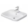 Image de Duravit - Lavabo Encastré Durastyle 56cm Encastré Par Le Dessus,