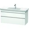 Image de Duravit DuraStyle meuble sous-lavabo suspendu 6495, 2 tiroirs, 1130mm, pour DuraStyle, DS649501818
