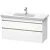 Image de Duravit - Durastyle Meuble Sous-lavabo Suspendu 6495, 2 Tiroirs,