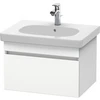 Image de Duravit Durastyle Meuble Sous-lavabo Mural 6383, 1 Tiroir, 600mm,