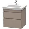 Image de Duravit - Durastyle Meuble Sous-lavabo Suspendu 6483, 2 Tiroirs,