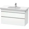 Image de Duravit - Durastyle Meuble Sous-lavabo Suspendu 6485, 2 Tiroirs,