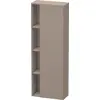 Image de Duravit DuraStyle Armoire haute 1238, 1 porte battante, charnières à droite, hauteur : 1400mm, profondeur : 240mm, DS1238R4343