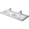 Image de Duravit - Lavabo Double Durastyle 130x48 Cm Avec Trop-plein, Avec