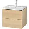 Image de Duravit - L-cube Meuble Sous-lavabo Suspendu, 2 Tiroirs, Largeur :
