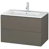 Image de Duravit L-cube Meuble Sous-lavabo Suspendu, Largeur 820mm,