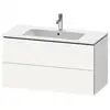 Image de Duravit - L-cube Meuble Sous-lavabo Suspendu, Largeur 1020mm,