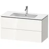 Image de Duravit - L-cube Meuble Sous-lavabo Suspendu, Largeur 1020mm,