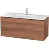 Image de Duravit - L-cube Meuble Sous-lavabo Suspendu, 2 Tiroirs, Largeur :