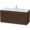 Image de Duravit - L-cube Meuble Sous-lavabo Suspendu, 2 Tiroirs, Largeur :