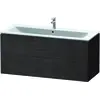 Image de Duravit L-Cube bâti-support lavabo suspendu, 2 tiroirs, 1220x550x481mm, LC624307272
