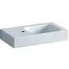 Image de Keramag iCon xs lavabo 530mm x 310mm gauche - blanc - 124153000