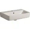 Image de Geberit lavabo Renova Compact avec trou pour robinetterie, avec cuvette 550x370mm blanc