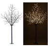 Image de Arbre lumineux 250 cm avec 600 fleurs LED