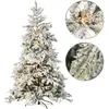 Image de Sapin de Noël artificiel blanc 500 LED / 857 branches / 225 cm