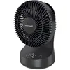 Image de HONEYWELL HTF337BE4 Ventilateur de Table - QuietSet - 5 Vitesses - Minuterie Programmable (1, 2, 4, 8h) - Oscillation - 272 m³/h - Silencieux - Poignée de Transport Intégrée - Neuf