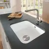 Image de Villeroy&boch - Evier 1 Bac Villeroy Et Boch Cisterna 60c Chromite Ceramicplus Avec Vidage Manuel