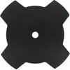 Image de Lame de coupe complète et adaptable à 4 dents pour broyeur - largeur de coupe 255 mm, alésage : 20 mm, épaisseur : 1,5 mm.