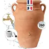 Image de Cuve récupérateur à eau amphore murale terracotta 260l - Graf - 995135 - antik