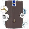 Image de GARANTIA Kit Cuve murale SUNDA 300 L moka avec robinet laiton et collecteur Eco gris