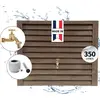 Image de Cuve décorative WOODY - 350 L - bois foncé