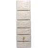 Image de Réservoir d'eau de pluie mural Slim 300 litres Stone décor beige sable 4Rain 211812