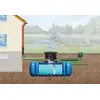 Image de 4rain Réservoir d'eau de pluie Flat M 3 000 l Pack complet de confort pour jardin, réservoir plat
