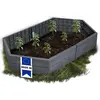 Image de Kit 2 carrés potager ERGO avec 2 extensions - héxagone