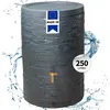 Image de Récupérateur Arondo 250l Gris Design Moderne, Récupération D'eau De Pluie - Graf