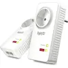 Image de AVM FRITZ!Powerline 1220E - Kit adaptateur CPL - GigE, HomePlug AV (HPAV) 2.0, IEEE 1901 - se branche sur une prise murale
