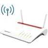 Image de AVM FRITZ!Box 6890 LTE International - Wi-Fi 5 (802.11ac) - Double bande (2,4 GHz/5 GHz) - Connexion Ethernet LAN - 3G - Rouge - Blanc - Routeur de bureau