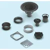 Image de Wedi - Siphon Écoulement Vertical Avec Grille Carrée Fundo - Dn 50