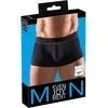 Image de Svenjoyment - Boxer Noir Pour Homme Avec Ceinture Fine Rouge, Taille S