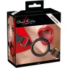 Image de Bad Kitty - Bâillon En Silicone Noir Pour Bouche Ouverte