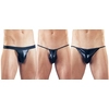 Image de Ensemble de strings 3 pièces wetlook