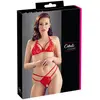 Image de Cottelli Lingerie   Ensemble Dentelle avec String Ouvert   Rouge