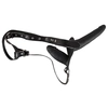 Image de Double sangle en silicone noir